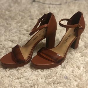 Anne Klein brown heels